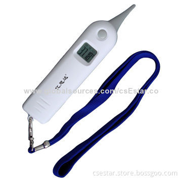 Veterinary/Animal/Pet Thermometer with CE Mark, LCD Display in Both Celsius and Fahrenheit